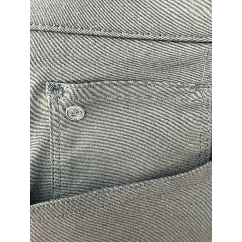 Peter Millar Mens Solid Grau eb66 Classic Fit 2 Way Stretch Pants Casual 42x30